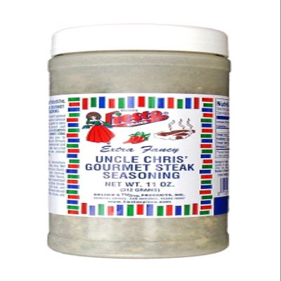 Bolner's Fiesta Brand Uncle Chris' Gourmet Steak Seasoning 11 Oz by N/A