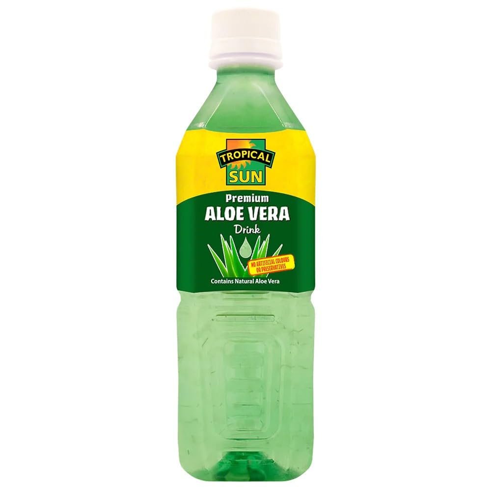 Tropical Sun Aloe Vera Drink 500 ml (Pack of 12)