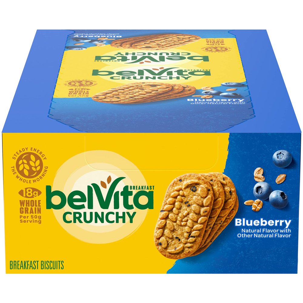 Belvita Breakfast Bar, Blueberry 50 g (Pack of 8)