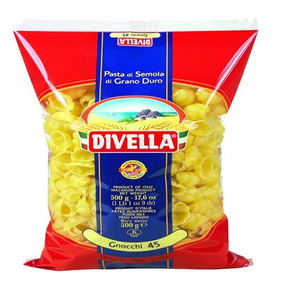 20x Pasta Divella N 45 Gnocchi Italian Pasta 500g
