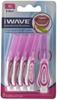 iWave Interdental Brushes Fine Size 0.4mm Pink Pack of 5  Interdental Cleaning Brushes for Total Teeth Cleaning Plaque Removal Tool view 1