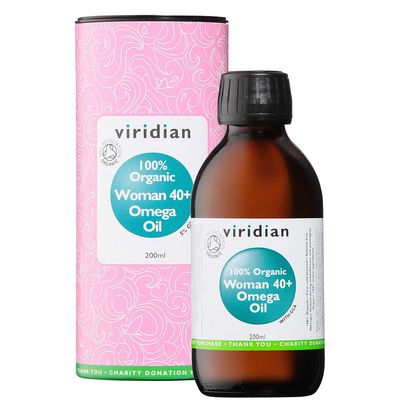 Viridian 100% Organic Woman 40+ Omega Oil - 200ml