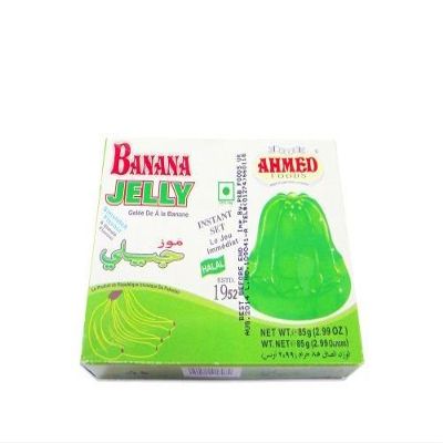 Ahmed Banana Jelly (Vegetarian) - 85g x 3