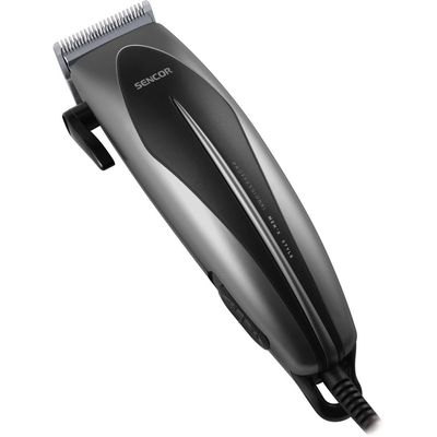 Sencor SHP 320SL Trimmer with Stainless Steel Blade - Electric Power 230 V - 4 Combs 3, 6, 9 et 12 mm