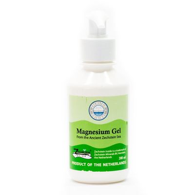 Zechstein Therapeutic Magnesium Gel for Relief of Muscle Pain, Psoriasis, Eczema, Dermatitis and Acne 200 ml