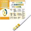 One Step: 2 x Kidney Function Test Strips, Creatinine, Protein and Specific Gravity Urine Kits view 1