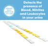 2 x Urine Infection Test Strips UTI Testing Sticks, Nitrite, Leukocytes and Blood view 2