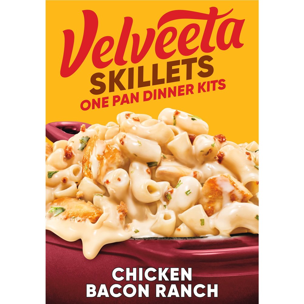 Velveeta Skillets Chicken Bacon Ranch Dinner Kit, 11.5 oz Box