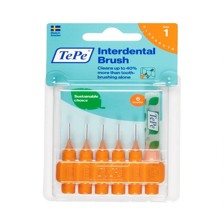 TePe Original - Orange Interdental Brush G2  6pc