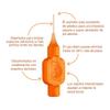 TePe Original - Orange Interdental Brush G2  6pc view 2