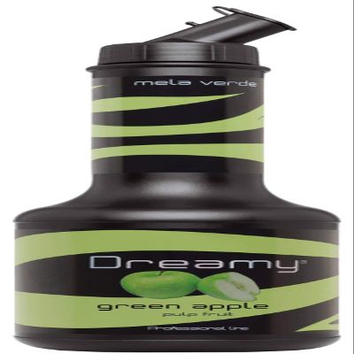 Dreamy Green Apple Pulp 95cl cocktail syrup, made with fresh kiwi from concentrate, Prepare Cocktails Syrups, Mocktail Syrups, Smoothies, milkshakes