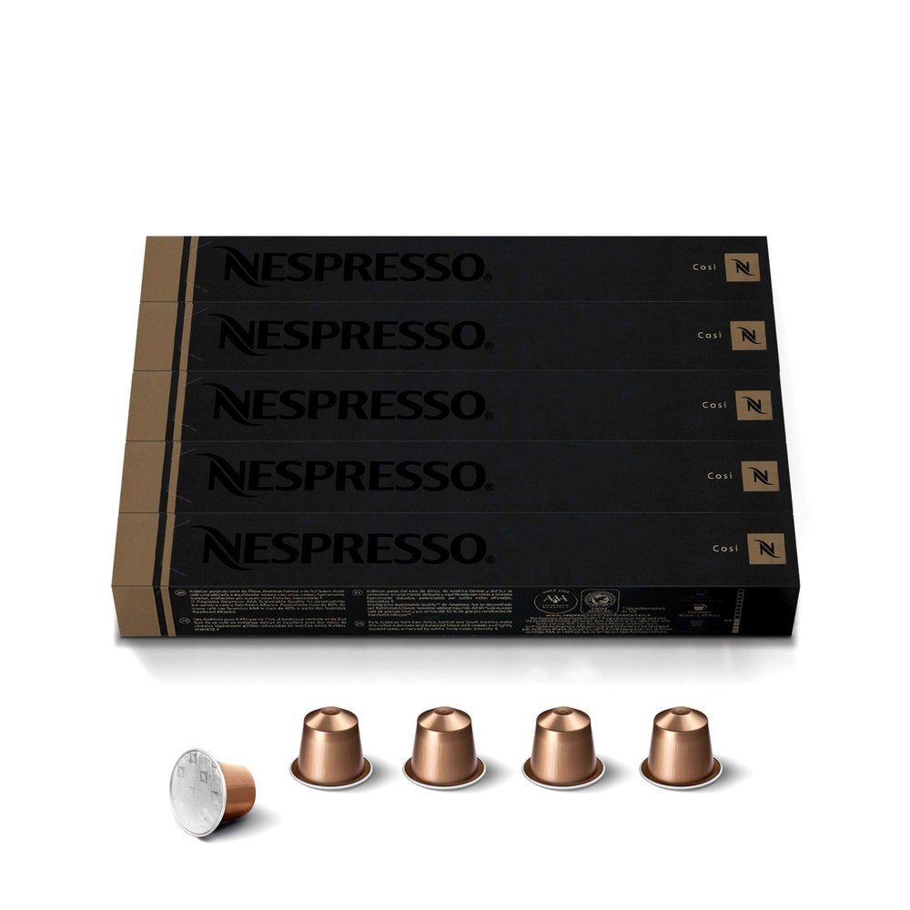 50 Cosi Nespresso Capsules Espresso Lungo