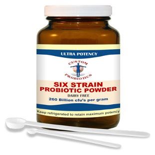 Six Strain Probiotic Powder - 50g - Custom Probiotics (ICE)