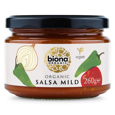Biona Organic Salsa Dip Mild 260g (Pack of 3)