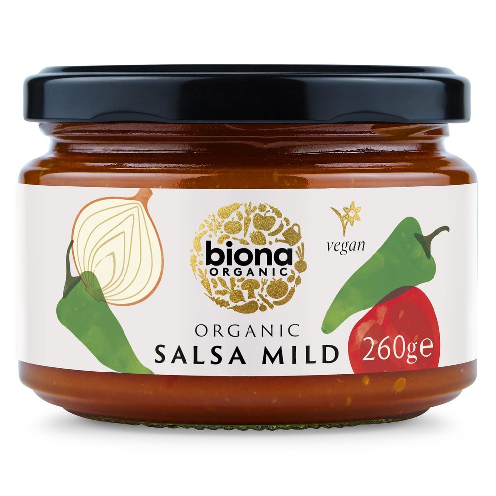 Biona Organic Salsa Dip Mild 260g (Pack of 3)