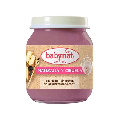 Babybio Potito Babybio Manzana Y Ciruela 130 Gr 130 GR