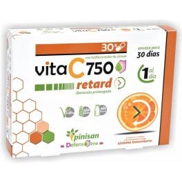 PINISAN Vita C 750mg. 30cap, Black