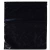 5" X 8 Inch Black Reclosable Resealable Zipper Bags, 100 view 2