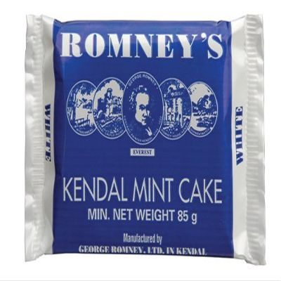 Romneys Kendal Mint Cake 85g Bar x3