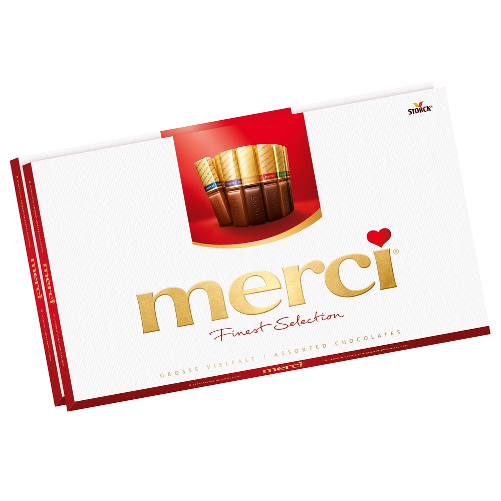 merci Finest Selection Large Variety (2 x 400 g) / Chocolate Specialities