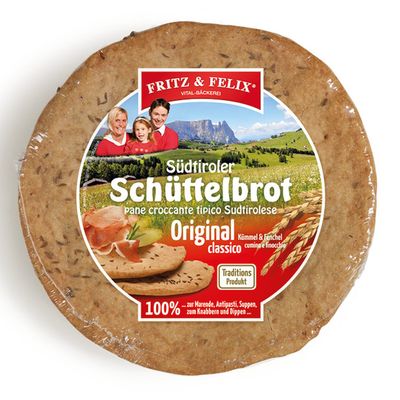 Crispy Bread with Caraway and Fennel 150 gr. - Fritz & Felix