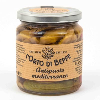 Antipasto Mediterraneo 314 ml. - L'Orto di Beppe