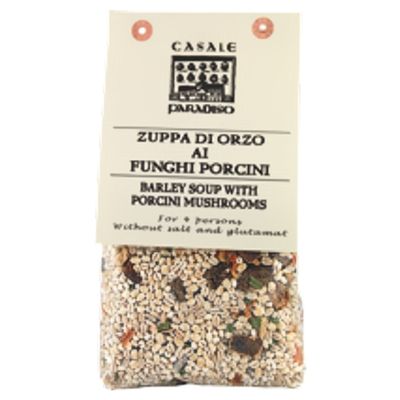 Barley Soup with Porcini Mushrooms 300 gr. - Casale Paradiso