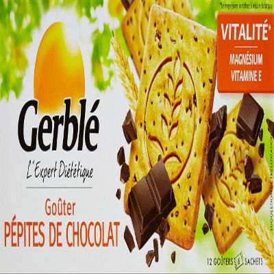 GERBLE Biscuits au ppites de chocolat - 250 g