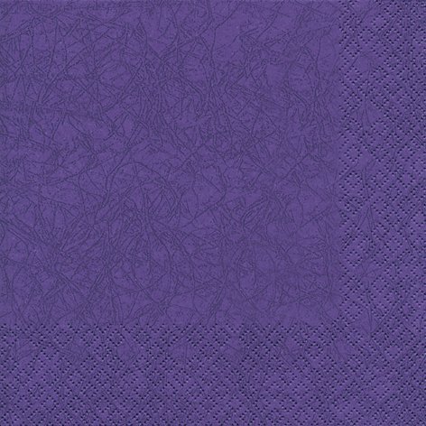 20 Serviettes Plain Purple / Modern / Timeless plain colours / 33 x 33 CM