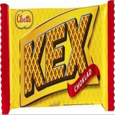 Cloetta Kexchoklad. Swedish Chocolate Filled Wafer 60g