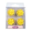 Daffodil Flower Sugar Pipings - Edible Decorationss for cupcakes and cakes - St Davids Day view 1