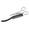 Tweezerman G.E.A.R Beard & Moustache Scissors & Comb, Stainless Steel Scissors Facial Hair Grooming Kit for Men (Pack of 1) view 1