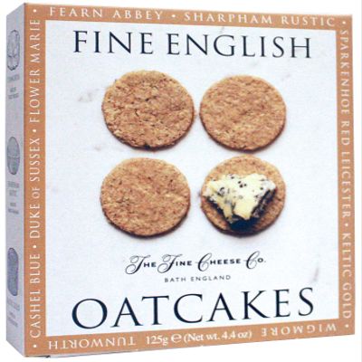 The Fine Cheese Co. Fine English Oatcakes 125G