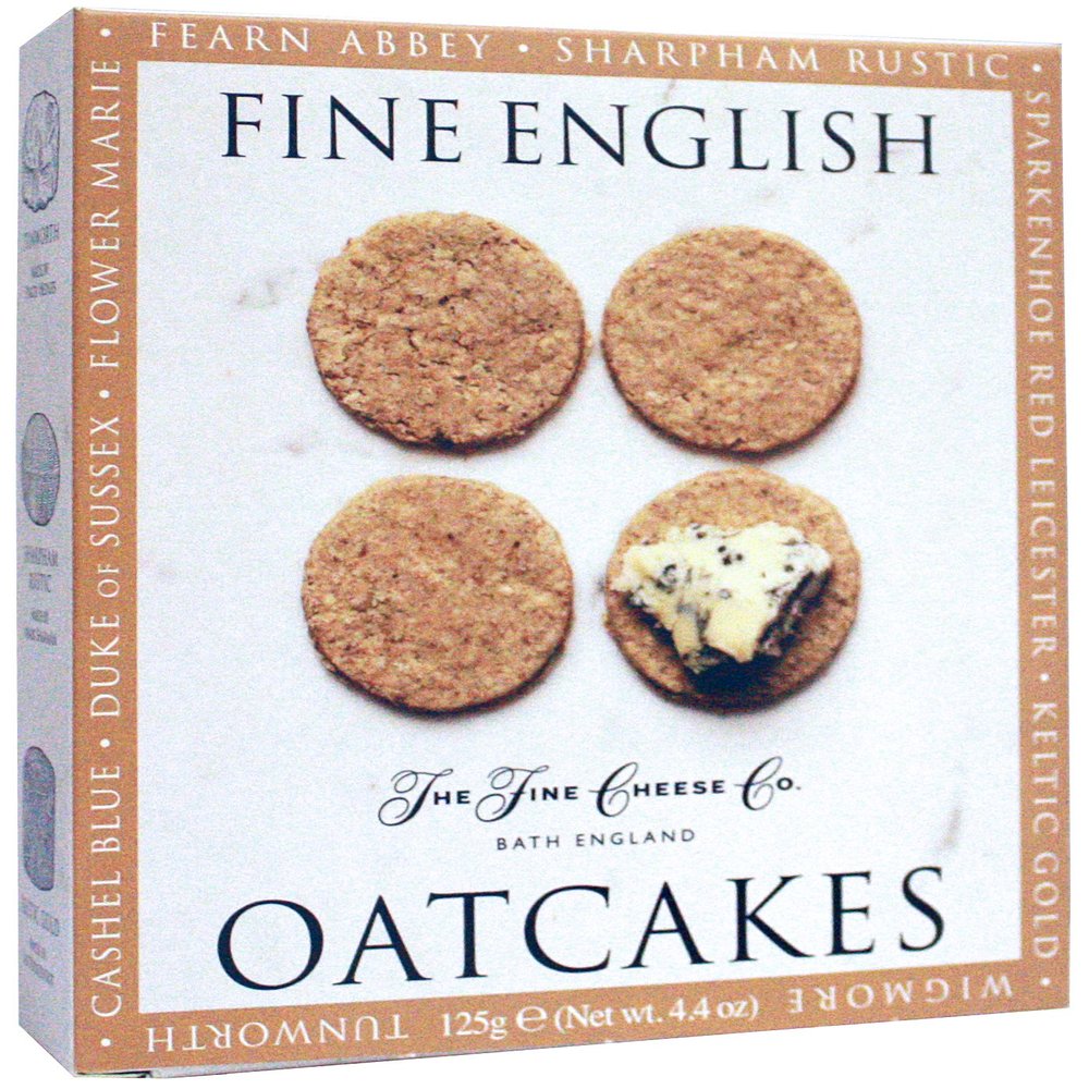 The Fine Cheese Co. Fine English Oatcakes 125G