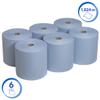Scott Rolled Paper Hand Towels 6668 Blue 1-Ply Paper Towels for Efficient Hand Drying in High-Use Areas 6 Rolls x 304m (1,824m Total) view 2
