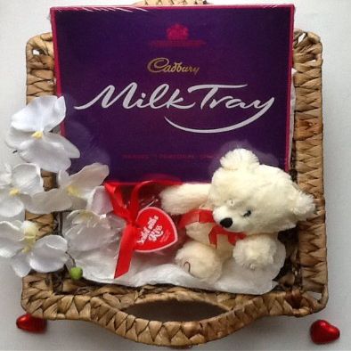 Deluxe chocolates and Teddy Bear Hamper - Perfect for any occasion