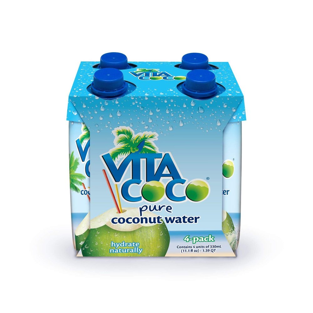 Vita Coco Coconut Water The Original, 4 x 330ml