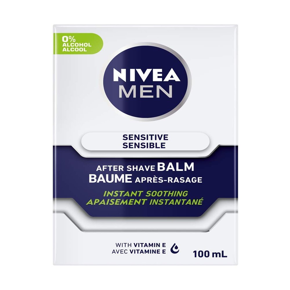 Nivea Men Nivea For Men Sensitive Post Shave Balm 3.30 Oz Pack Of 6