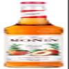 MONIN Premium Peach Syrup 700ml for Cocktails and Mocktails. Vegan-Friendly, Allergen-Free, 100% Natural Flavours and Colourings