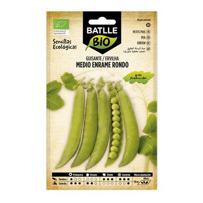 Batlle Ecological Seeds - Medium Vine Rondo Pea (20g)