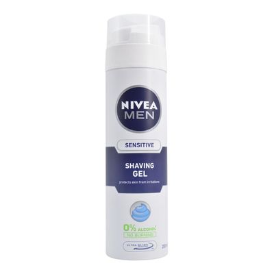 Nivea Men Sensitive Shaving Gel, 200ml