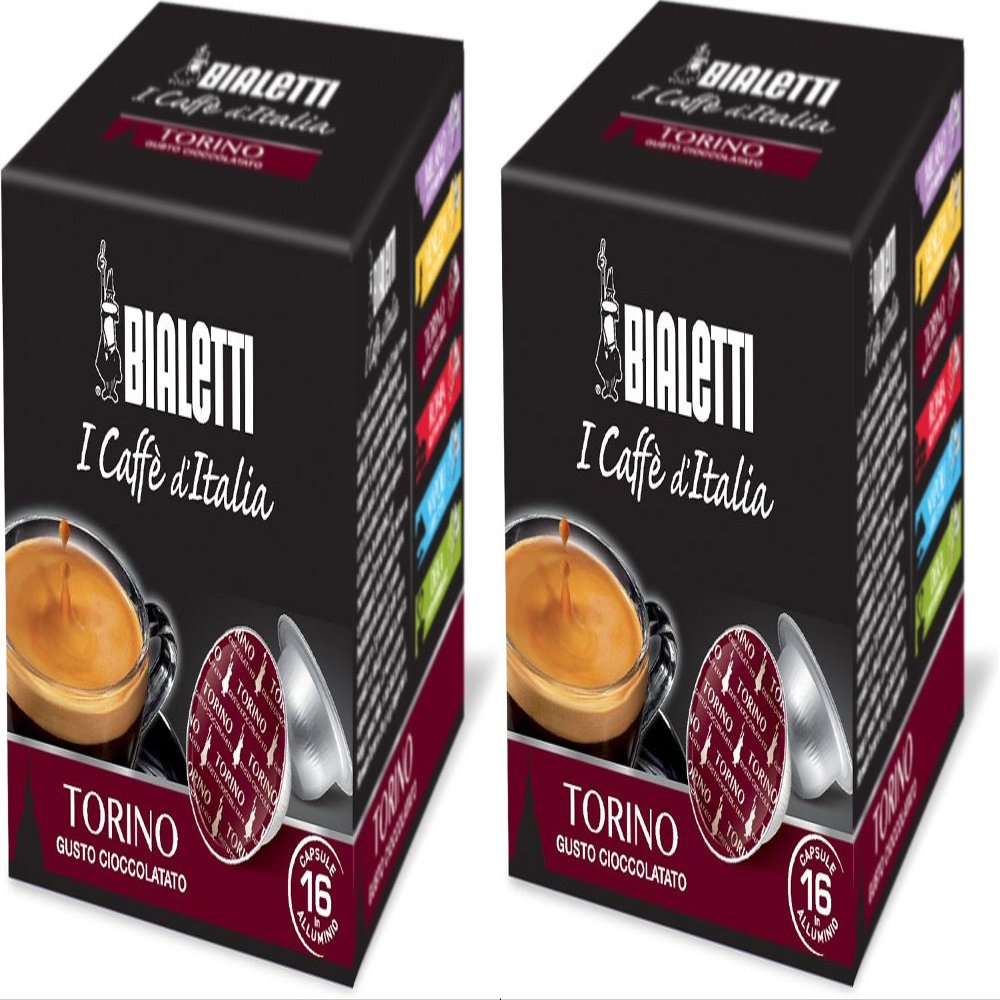 Bialetti Torino Espresso Capsules, 32 Count
