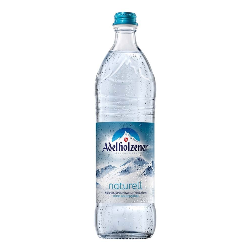 Adelholzener Naturell Glass 750 ml Reusable