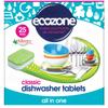 Ecozone All In One Dishwasher Tablets Classic, 72 Tablets, Mega Pack, Cuts Through Grease and Grime view 1