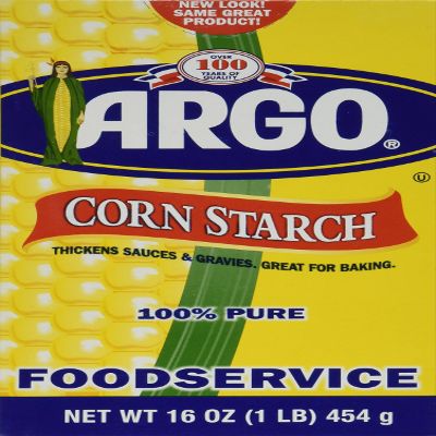 Argo Corn Starch - 16 oz. (pack of 2) 100% PURE Gluten Free by Argo