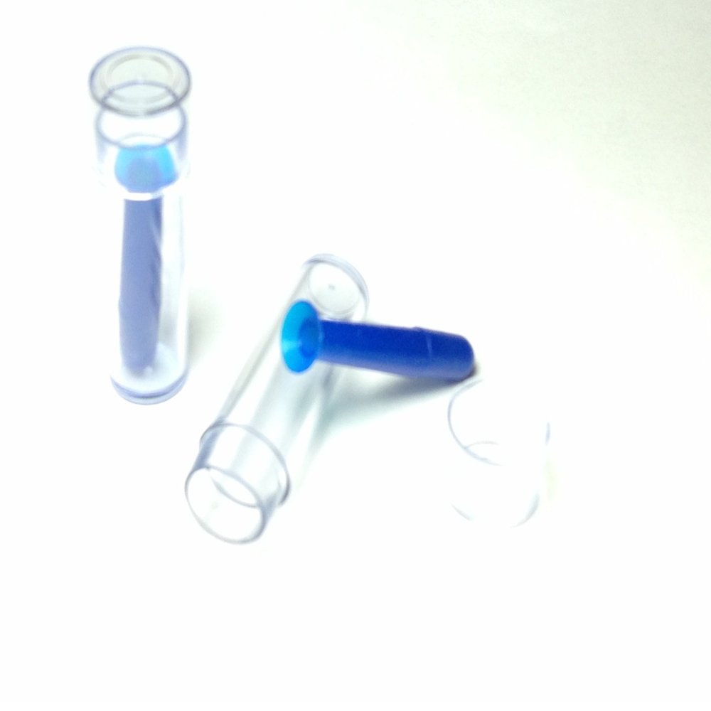 CvOptics Solid & Hollow Contact Lens Inserter / Remover for Soft & Hard GP Lenses (x3, Hollow Inserter)