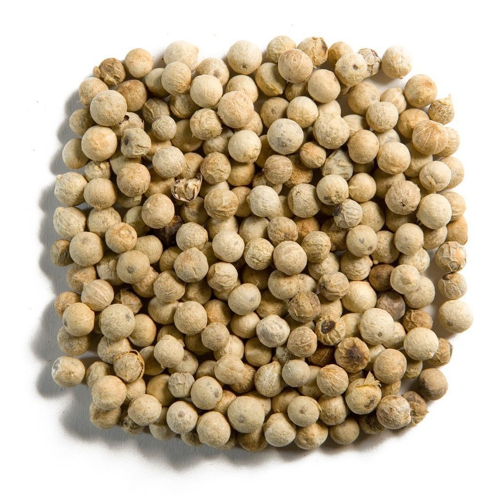 White Peppercorns, Whole, Premium Quality & Value for Money (200g)