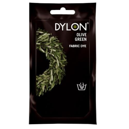 50g Dylon Hand Fabric Dye - Olive Green - Pack of 4