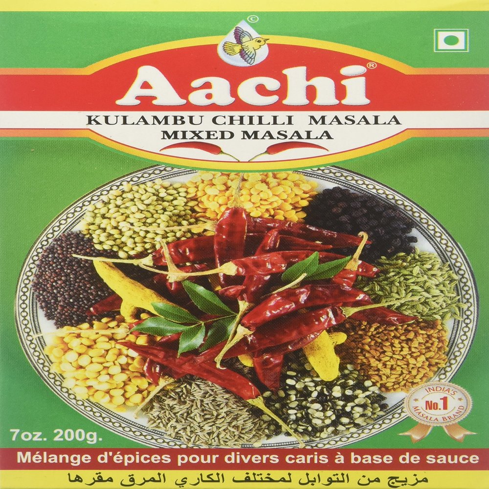 Aachi Kulumbu Chilli Masala 200g
