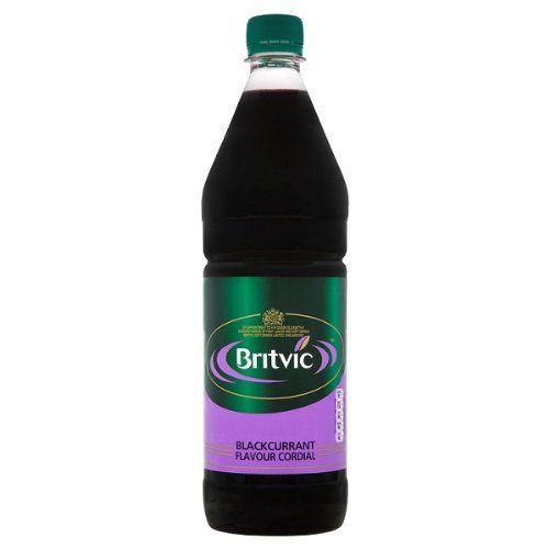 Britvic Blackcurrant Flavour Cordial 24x1 Litre